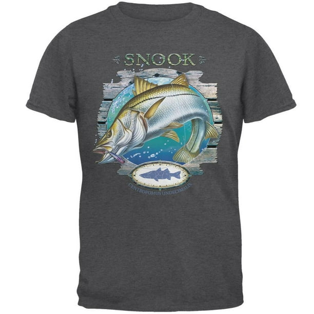 Snook Deep Sea Fishing Mens T Shirt 