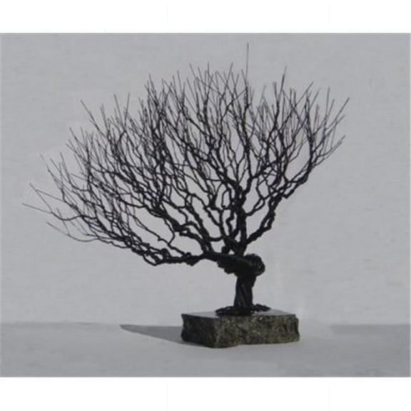Wire Bonsai Tree Sculpture - Natural Style