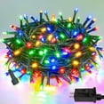 thumbnail image 1 of Guirnalda de luces navideñas YIQU 23 m 200 LED multicolor a prueba de agua, 1 of 9