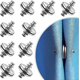 thumbnail image 1 of 10 imanes para cortinas, cierres magnéticos con tachuela trasera, evitan que la luz se filtre., 1 of 4