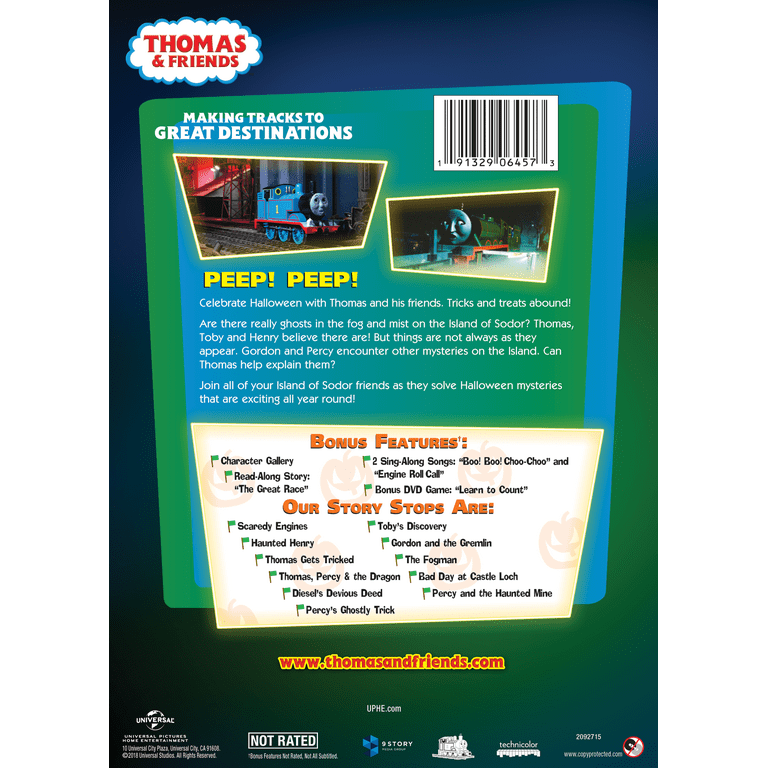 Thomas Friends Thomas Halloween Adventures DVD