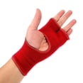 thumbnail image 6 of Suodoka Gel Boxing Gloves Hand Wraps Half Finger Inner Gloves for MMA Kickboxing Training Men Women Red M, 6 of 9