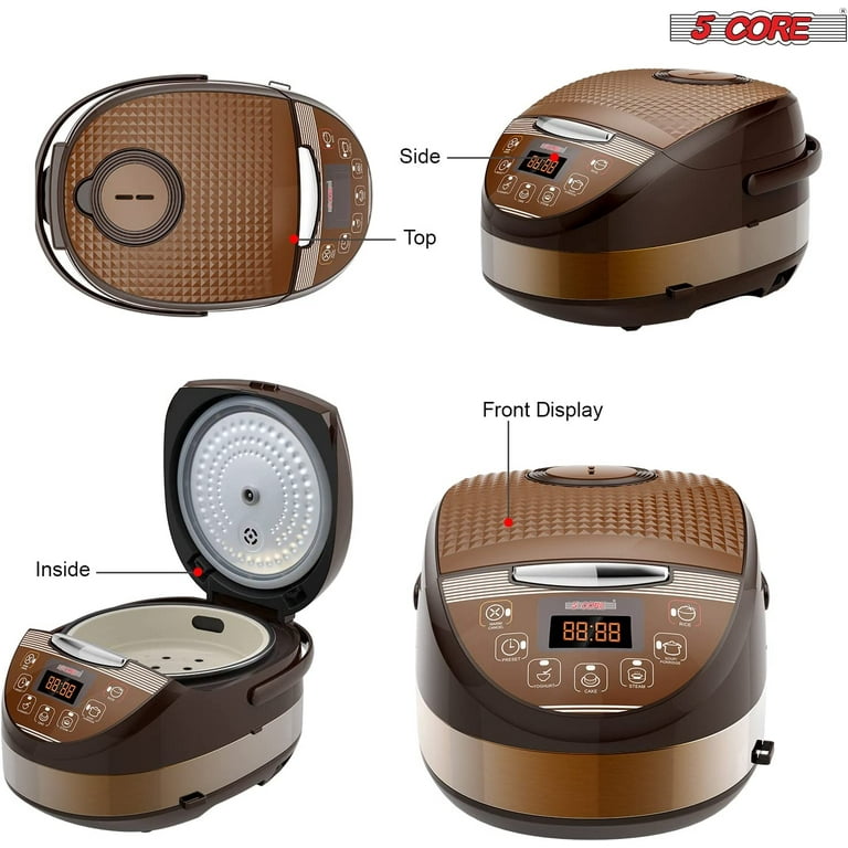 5 Core RC 0502 Rice Cooker - 5.3 Qt, Digital, Multi 5 Core RC 0502 Rice Cooker - 5.3 Qt, Digital, Multi