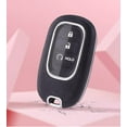 thumbnail image 6 of for Honda Key Fob Cover, Hard ABS Plastic Soft Coating Key Fob Case Compatible with 2022 2023 Honda Civic Accord Jade Honda Pilot CR-V XR-V HR-V City Accessories with Keychain (Black2), 6 of 7