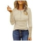 thumbnail image 1 of Blusa de encaje con cuello en V y manga larga para mujer Fridja FKASFK3237, 1 of 9
