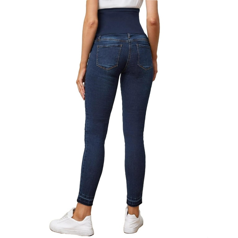 BUMP IT UP MATERNITY Blue Skinny Jeans