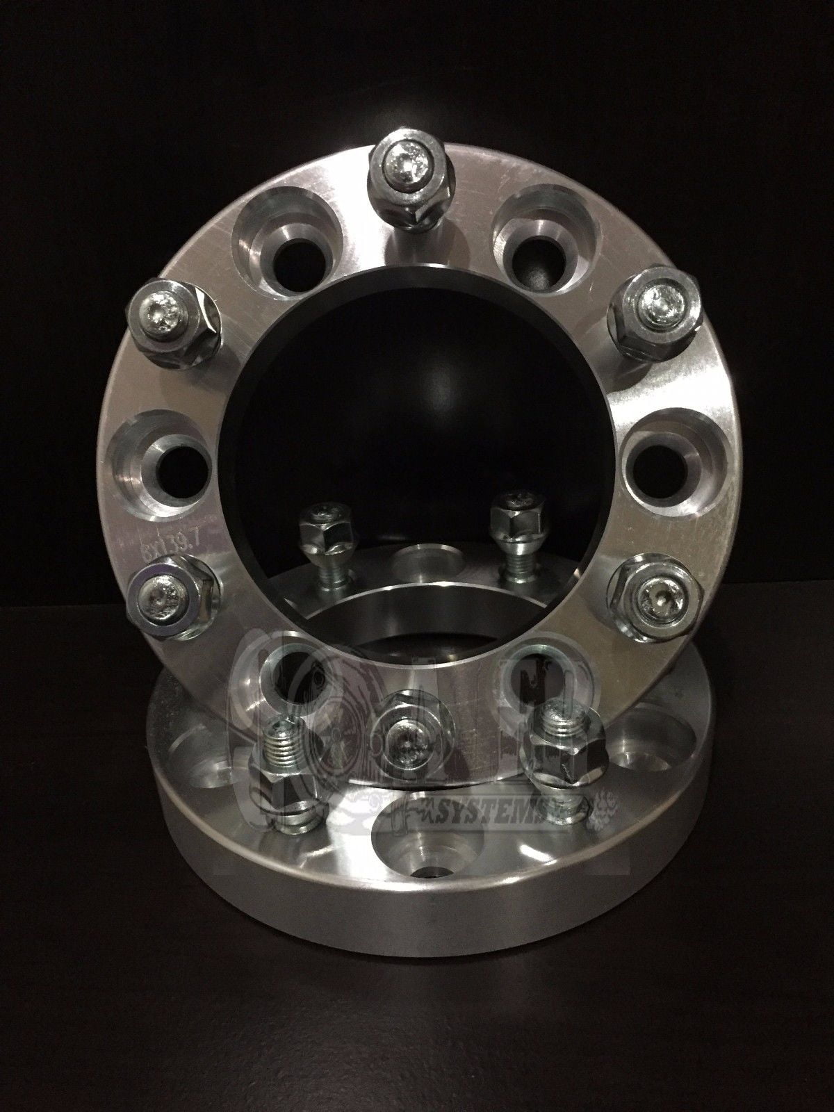 2pc 50mm 1.5" inch 6x114.3 Wheel Spacers 12x1.25 for Nissan Truck SUV Adapters