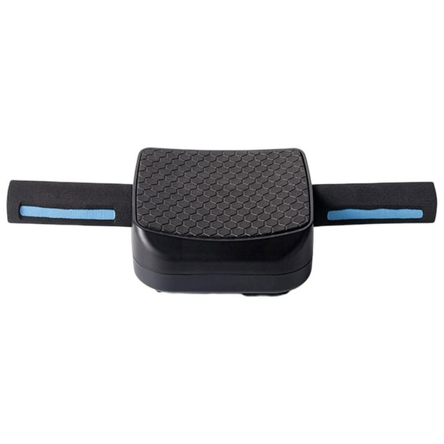 Rueda de ejercicio shamjiam para equipo de gimnasio Rueda de rodillos abdominales Negro