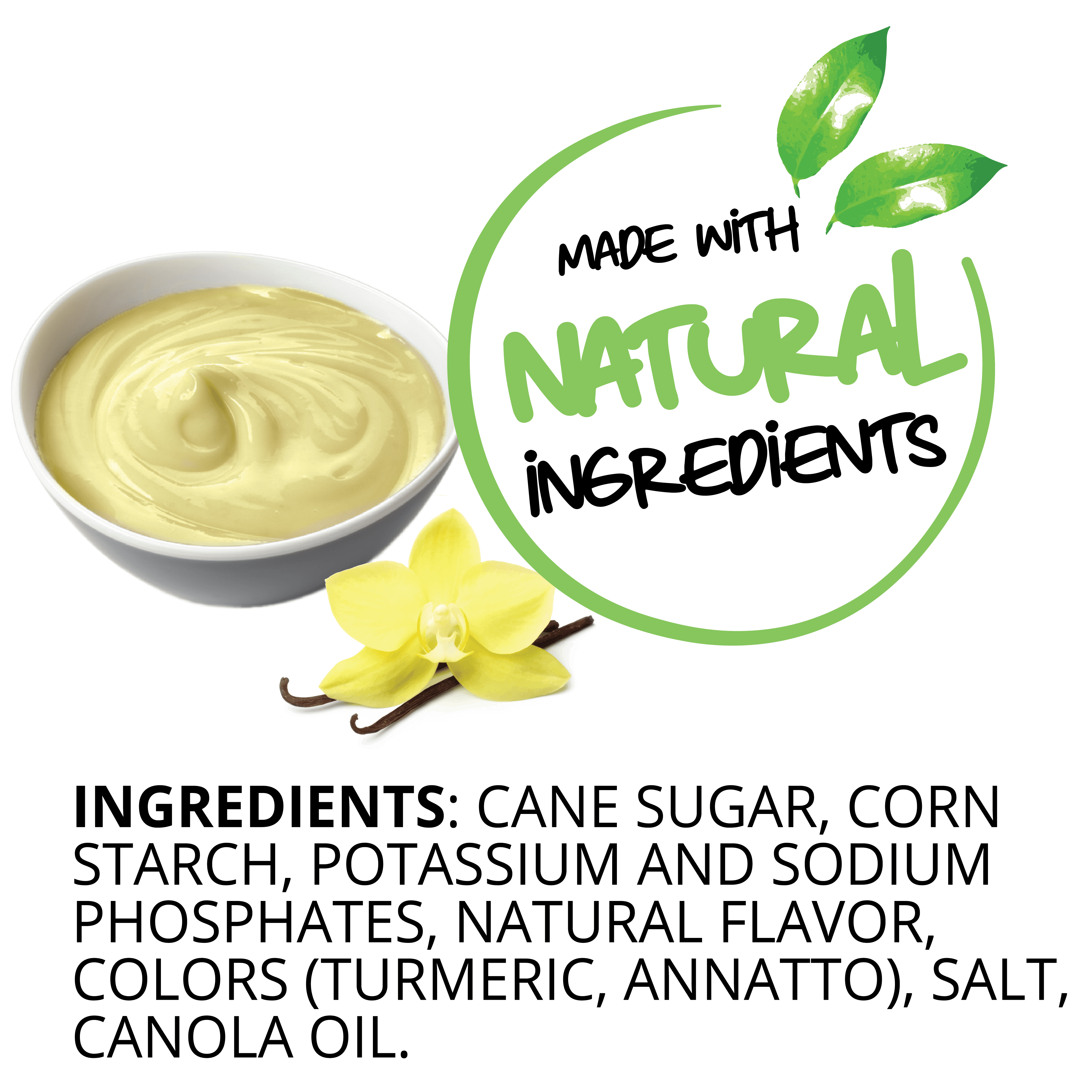 Simple Mixes Dye-Free Vanilla Instant Pudding & Pie Filling   Mix, 3.4oz