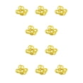 thumbnail image 2 of Guardurnaity Banda para el cabello de 20 piezas, sin costuras, elástica, colorida, estilo pijo, decorativa, sin enganches, Bobbles, accesorios de Amarillo 10piezas, 2 of 6