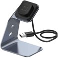 thumbnail image 2 of Smart Watch Magnetic Charger Dock Intalligent Watch Charger Dock Smart Bracelet Aluminum Charging Stand Station Compatible with Sense/Versa 3 Charger Stand Charging Cable Base Cradle, 2 of 8