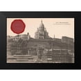 thumbnail image 2 of Wild Apple Portfolio 24x17 Black Modern Framed Museum Art Print Titled - Montmartre, 2 of 5