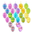 thumbnail image 3 of 24 huevos de Pascua colgantes reutilizables, adornos colgantes para el árbol de Pascua. B, 3 of 9