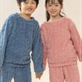 thumbnail image 4 of Kids boys fleece pajama girls two piece pajamas girls pajamas warm girls long sleeve pajamas Stripes thermal underwear toddler pajamas 4-5 Years Cute&nbsp;Boy Girl&nbsp;Clothing, 4 of 4