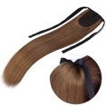 thumbnail image 3 of SEGO Ponytail Extensions Human Hair Tie Up Ponytail Hairpieces Long Straight Clip in Hair Extensions Human Hair for Women, 3 of 6