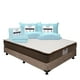 thumbnail image 1 of Colchón Queen Size Nautilus Restonic + 2 Almohadas Trinity + Juego de Sábanas Trinity, 1 of 11