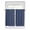Navy Blue, variant on Tier Curtains 45 Inches Long, Navy Blue Striped Window Treatment Curtain Drapes, Navy Blue White Farmhouse Stripes Small Curtain Drapes for Bathroom Laundry Room, 27.5"x45", 2 Panels