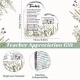 thumbnail image 5 of Ideal Teacher Keepsake Gifts - Heart Acrylic Paperweight With Message For Teachers Appreciation Or Christmas Gifts Birthday Gift Sentimental Gift Thank You Gift 4In, 5 of 5