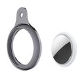 thumbnail image 2 of Plating TPU Protective Cover Soft Case Tracker Protector Fit AirTags Tracker, 2 of 3