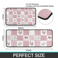 thumbnail image 7 of Pioneer Flower Floral Print Pattern Kitchen Rugs Sets Of 2,Anti Fatigue Kitchen Mat Rugs Non Slip Washable,Decorative Kitchen Floor Mats for Kitchen,Sink,Laundry,17"X30"+17"X47", 7 of 7