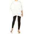 thumbnail image 5 of Moa Collection Women's 2-Piece Lounge Set Buttery Soft Tunic and Black Leggings, 5 of 8