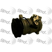 Global Parts Distributors New w/ Clutch A/C Compressor Fits select: 2001-2007 CHRYSLER TOWN & COUNTRY, 2001-2007 DODGE GRAND CARAVAN