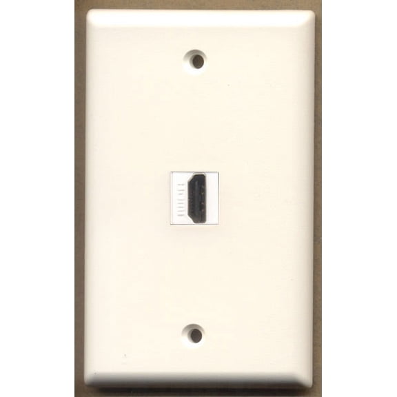 Ultra Spec Cables HDMI 2.0 Wall Plate 1 Port - 1 Unit