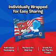 thumbnail image 3 of Ring Pop Candy Party Pack Red White & Blue America 250 10CT, 3 of 6