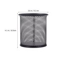 thumbnail image 2 of FRCOLOR  3 Pcs Mesh Stationery Metal Pen Holder Desktop Container, 2 of 8