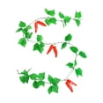 thumbnail image 2 of GROWTH TANK Artificial Flower Greenery Rattan Hanging Plant Fake Rattan for Home Wedding Pepper, 2 of 9