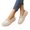Beige, variant on YOUYEDIAN Loafers for Women Square Toe Non Slip Fashion Deco Versatile Outdoor Flats Casual Slip On Sport Walking Shoes