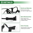 thumbnail image 3 of Unique Bargains ABS Wheel Speed Sensor Rear Right ABS Sensor Anti-lock Braking System Sensor No.95681A9000 for Kia Sedona 2015-2021, 3 of 7
