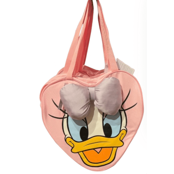 Disney Parks Daisy Duck Face Tote Bag New with Tag