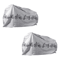 thumbnail image 1 of Funda Para Bicicleta, Funda Antipolvo, Funda Impermeable, 2 Pzs Gris, 1 of 5