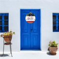 thumbnail image 4 of Advancent Letrero colgante de para puerta del Día de la Independencia único Guirnalda colgante hecha a mano Memorable Decoración redonda Letrero Kits de decoración para fiestas No.7 Advancent HA024761-07, 4 of 4