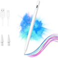 thumbnail image 1 of wonima44 Stylus Pen for ipad with Tilt Sensitive & Palm Rejection, Active Pencil Compatible with Apple iPad Pro 11/12.9 Inch, iPad 6/7/8/9/10th Generation, iPad Air 3rd/4th, iPad Mini 5/6th Gen, 1 of 1
