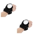 thumbnail image 1 of relayinert Cycling Wrist Mirror Wide Angle Rear View Mirror Cycling Safety Arm Back Mirror Rear Reflector New Rearview Mirrors black 9*8*2.5cm 2Set, 1 of 6