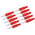 thumbnail image 1 of MM Banana Plug,10pcs Banana Plug 4mm/0.2in Brass Banana Plug Electrical Plug Exceptional Value, 1 of 14