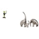 thumbnail image 1 of Figura de escritorio, camarero, rana, estatua, , escultura de animal decorativa de cerámica para escritorio de oficina, estante para el hogar,, 1 of 8