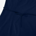 thumbnail image 4 of Uniformes Medicos Hombre,Women's Scrub for Women V-Neck Top & Cargo Pants, Comfortable Scrub Set Stretch Fabric - Dark Blue - L, 4 of 4