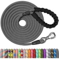 thumbnail image 1 of Chenchen 10FT Training Leash for Dog,Reflective Nylon Rope Lead with Swivel Lockable Hook and Comfortable Handle,Puppy Leash Lead for Small Medium Large Dogs Training,Playing,Camping,or Backyard, 1 of 1