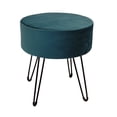 thumbnail image 1 of Pouf Ottoman Rond Pixie, 1 of 3