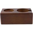 thumbnail image 1 of HSHDLDF Wood Coffee Tamper Station Coffee Tamper Holder Beech Distributor Storage Rack Coffee Bar Accessories for Kitchen Bar Restaurant Café(Brown), 1 of 7