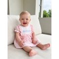 thumbnail image 4 of BemeyourBBs Toddler Baby Girl Summer Plaid Gingham Dress 6 12 18 24 Months 2 3 4 Years Whale Embroidered Plaid Bows Ruffled Trim Crew Neck Short Sleeve A Line Casual Dress, 4 of 9