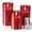 Red, variant on Green Flameless Flickering LED Candles 3-Pack for Home Party Wedding Festival Decor