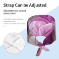 thumbnail image 3 of Salouo Purple And Pink Tulip Bouquet Print Adjustable Working Caps,1 Pcs Working Hats Elastic Scrub Hats Elastic Tie Back Hats Unisex Nurse Scrub Cap Nurse Hats ,One Size, 3 of 7