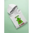 thumbnail image 3 of A Boo Cado Funny Halloween Pun  Hoodie Men -Image by Shutterstock, Male 3X-Large, 3 of 4