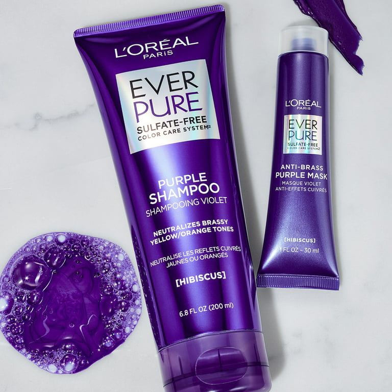 L'Oreal® Paris EverPure Brass Toning Purple Sulfate Free Shampoo