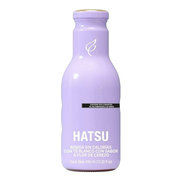Bebida Hatsu sin calorías con té blanco con sabor a carambolo y flor de loto 400 ml