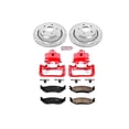 thumbnail image 2 of PowerStop Rear Z23 Evolution Sport Brake Pad and Rotor Kit with Red Powder Coated Calipers Fits: CHRYSLER DODGE Select Models KC2172, 2 of 2
